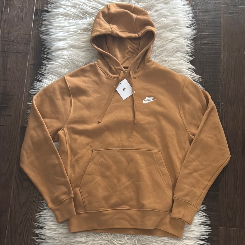 Nike Men's Tan Hoodie